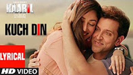 Kuch Din Lyrical Video Song   Kaabil   Hrithik Roshan, Yami Gautam   Jubin Nautiyal   T-Series(360p)