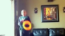 Hyper Kid Frisbee Fail || No Playing In the House