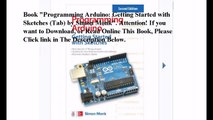 Download Programming Arduino: Getting Started with Sketches (Tab) ebook PDF