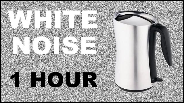 White Noise for babies - 1 Hour Bubbling / Boiling Water Sounds ASMR - Sleep relaxation music
