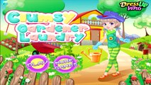 Clumsy Gardener Laundry Dress Up Selena Game for Girls Baby Video