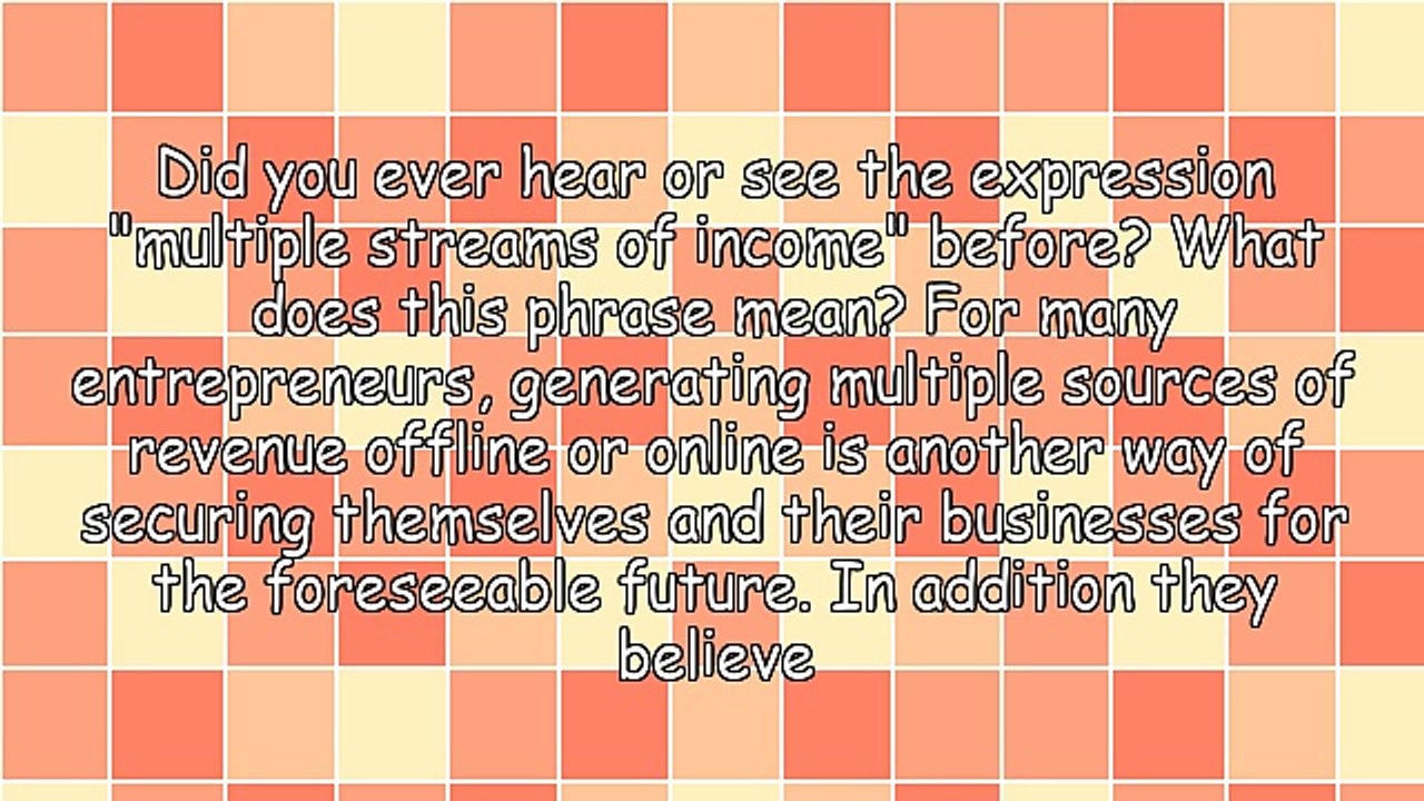 How To Generate Several Sources Of Affiliate Marketing Revenue