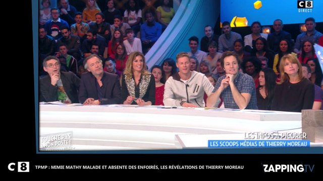 TPMP : Mimie Mathy malade et absente des Enfoirés, les révélations de Thierry Moreau