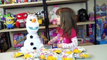 Disney TSUM TSUM Blind Bags Surprise Toys with Olaf from Frozen Kinder Playtime