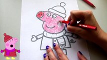 Свинка Пеппа на прогулке зимой Новые серии на канале Малышка Peppa Pig