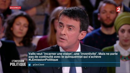 "Parfois, j'ai pu me tromper", reconnaît Manuel Valls