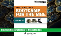 Audiobook  MBE Bootcamp: Contracts (Bootcamp for the Mbe) Steven Emanuel Pre Order