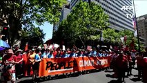 Thousands rally to call for action on climate change in Sydney