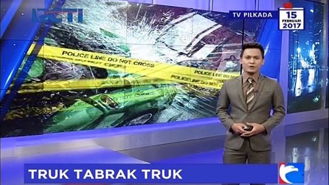 Rem Blong, Truk Boks Tabrak Truk Saus di Jalur Pantura