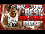 NBA 2K17 Tips & Tricks: Best Mid Range Money Plays in NBA2K!