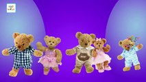 The Teddy Bear Finger Family | Teddy Bear Cartoon Finger Family Nursery Rhyme Song | Kids Toy Songs