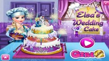 Disney Frozen Game - Frozen Elsa Wedding Cake Baby Videos Games For Kids