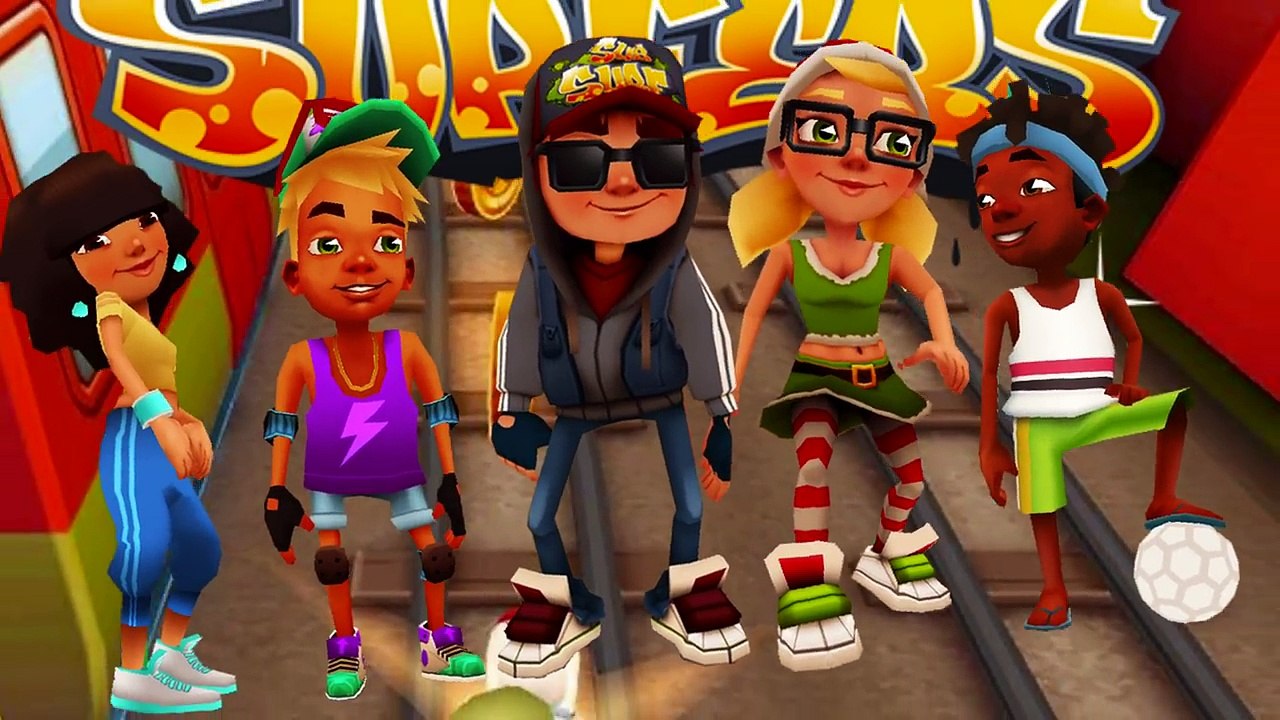 Subway Surfers 2016 Finger Family | Nursery Rhyme for Children | 4K Video