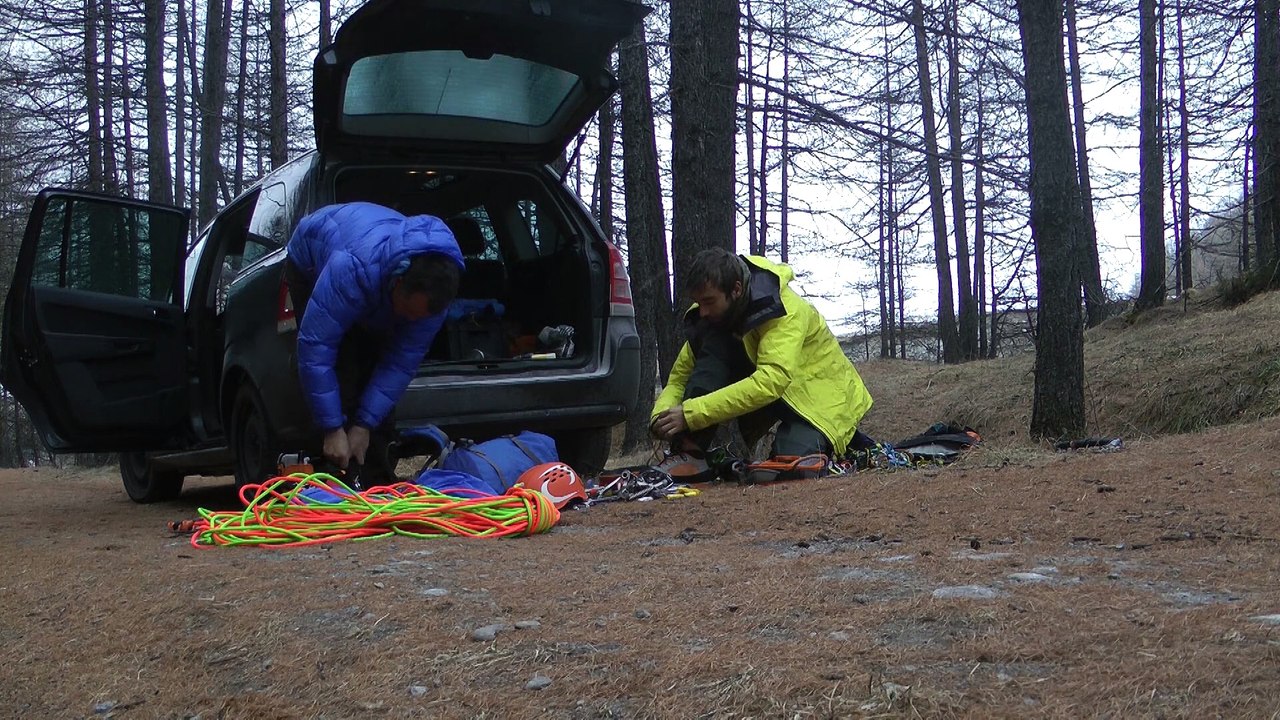 Cascade en Maurienne avec Laurent Thevenot