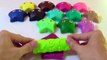 Play and Learn Colours with Play Doh Stars Smiley Face Fun for Kids w Play doh Cookies Cutters 2016