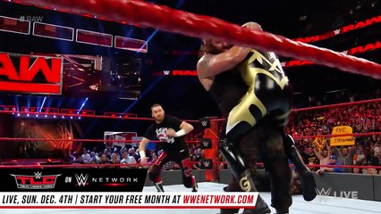 Raw Nov 2016 || R-Truth vs. Braun Strowman  ||  Raw, Nov. 28, 2016