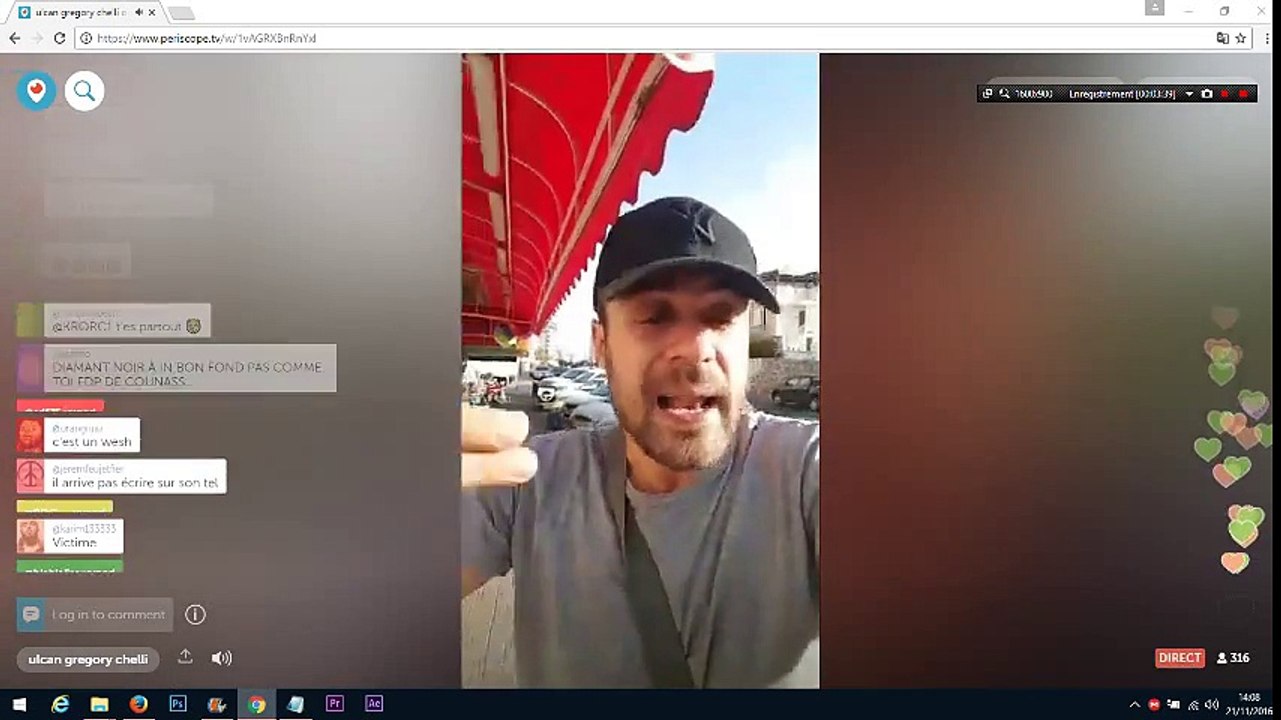 ULCAN EXPLIQUE POURQUOI IL ETAIT A L'HOPITAL ET CLASH DIAMANT NOIR ET BASSEM BRAIKI (211116)