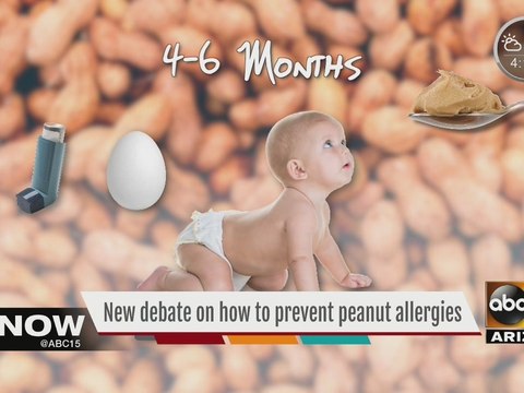 New debate on how to prevent peanut allergies with kids