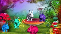 Learn animals 3D Video For Nursery Children | 3d Animals Collection | English Rhymes For Kids