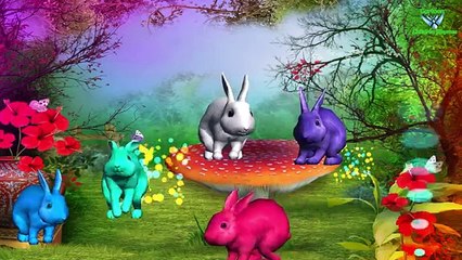 Learn animals 3D Video For Nursery Children | 3d Animals Collection | English Rhymes For Kids