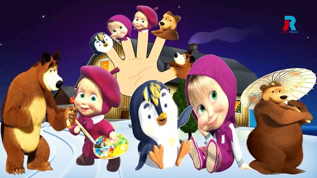 Masha and the Bear Finger Family Song | Masha And The Bear Nursery Rhymes
