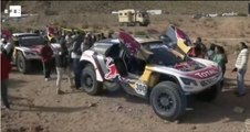Quinta etapa del Dakar, con dos abandonos de favoritos al título