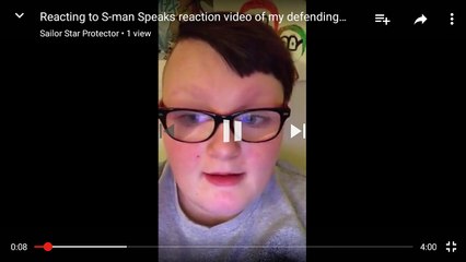 S-Man Speaks vs Sailor Star Protector 2 (RE: Reacting to S-Man Speaks)