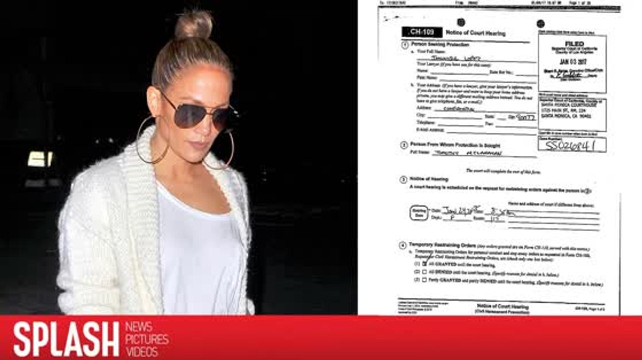 Jennifer Lopez beantragt eine einstweilige Verfügung