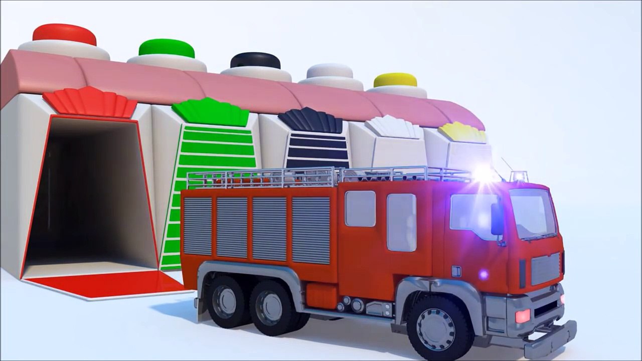 Colors for Children to Learn with Street Vehicles 3D - Colours for Kids to Learn - Learning Videos