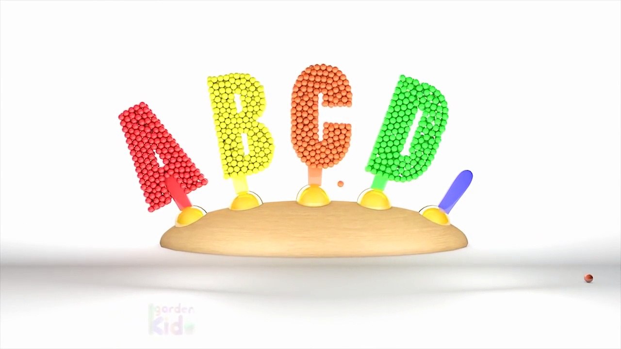 GARDEN KIDS   Learn Colors with 3D Disney, oggy, pikachu - Colours for Kids - Learning Videos #3