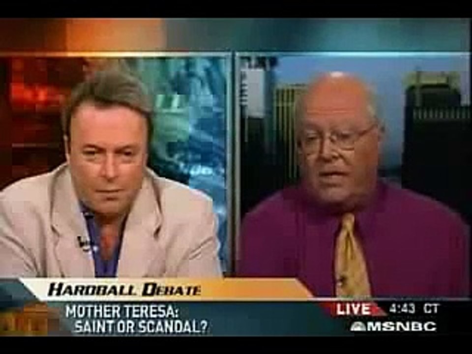 Mother Teresa: Saint or Scandal? Bill Donohue vs. Christopher Hitchens