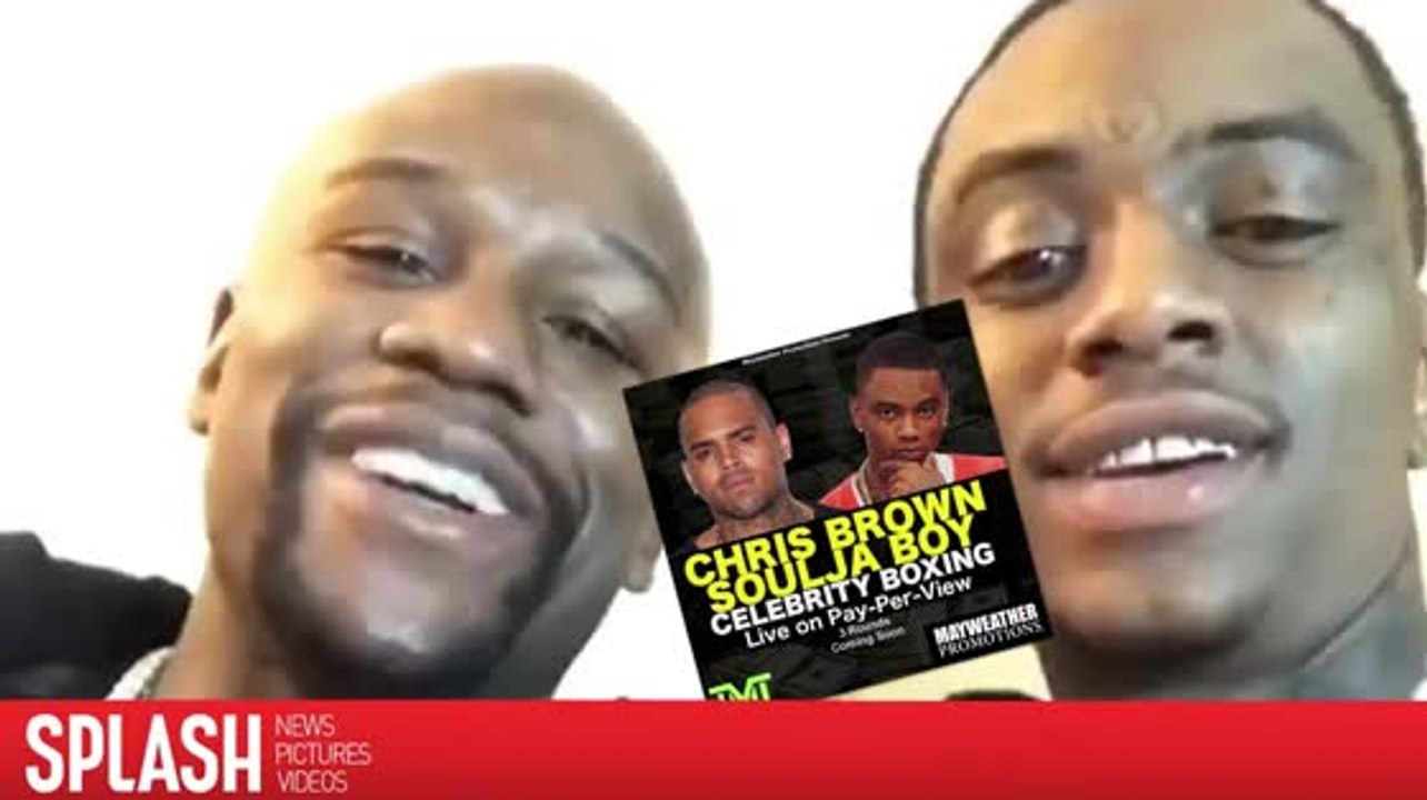 Soulja Boy a Floyd Mayweather de son côté pour se préparer pour son match contre Chris Brown