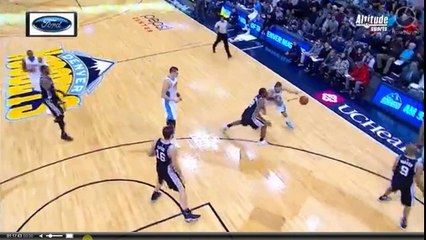 San Antonio Spurs at Denver Nuggets - Gasol stop and score 06-01-2017 (HD)