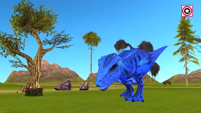 Colors Dinosaurs Cartoons Finger Family Rhymes | Funny Dinosaurs Color Nursery Rhymes for Kids