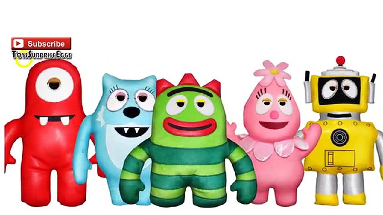 Yo Gabba Gabba Finger Family | Nursery Rhyme Daddy Finger Muno, Foofa, Toode | ToysSurpriseEggs