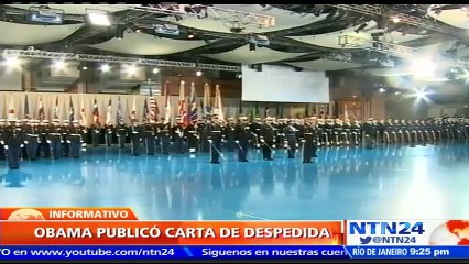 Obama defiende el legado de su Gobierno en carta de despedida dirigida a los estadounidenses