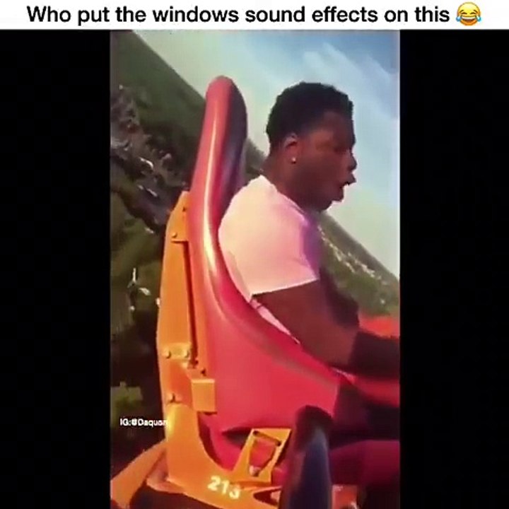 Man passes out on Roller Coaster (FUNNY WINDOWS EDIT) - Dailymotion Video
