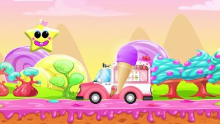 Learn Colors for Kids   Color Learning Videos for Kids   Learn Colors of Ice Cream   BabyStarTV