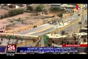 Rutas de Lima defendió instalación de garita de control en peaje Chillón