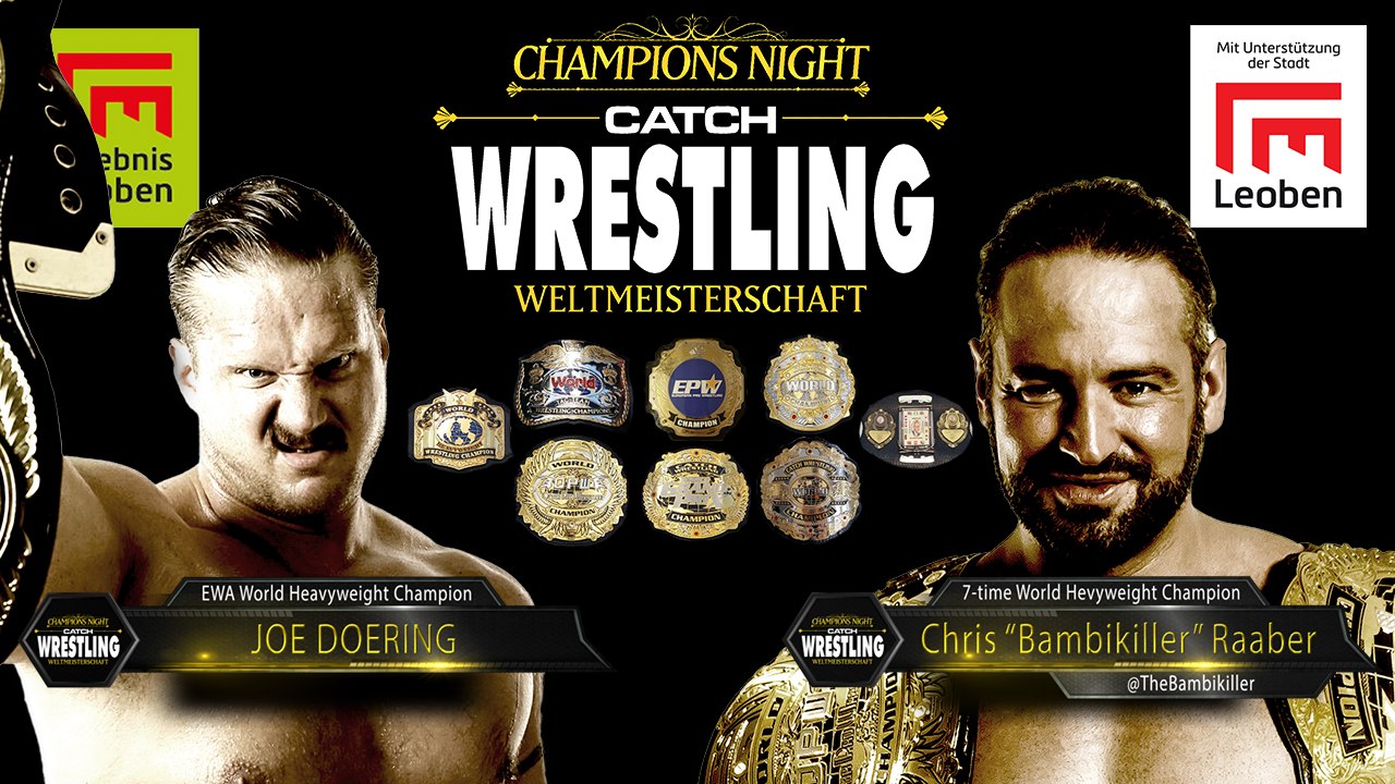 Catch Wrestling: Chris "Bambikiller" Raaber vs. Joe Doering