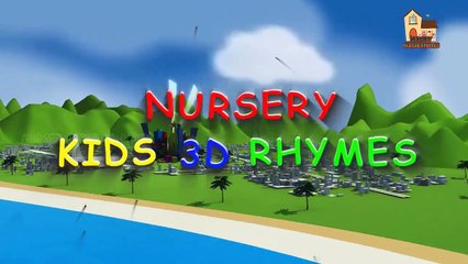3d Baby Cartoon Finger Family Nursery children rhymes | Animated Train