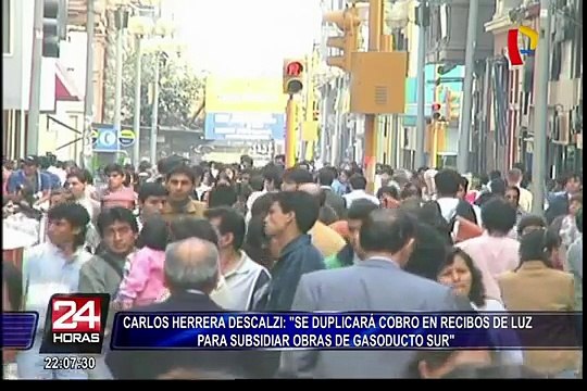 Carlos Herrera Descalzi: Se duplicará cobro en recibos de luz para subsidiar obras de Gasoducto Sur