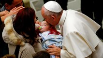 Pope comforts survivors of Italy's earthquakes