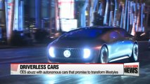 CES abuzz with autonomous cars that promise to transform lifestyles