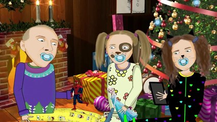 Cartoon Bad Baby Surprise from Santa Victoria Annabelle Toy Freaks