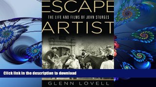 READ book Escape Artist: The Life and Films of John Sturges (Wisconsin Studies in Film) Glenn