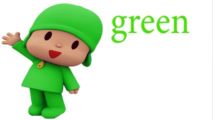 Learn Colors with Talking Pocoyo - Learning Color Animation for Baby Toddlers, Kids and Children