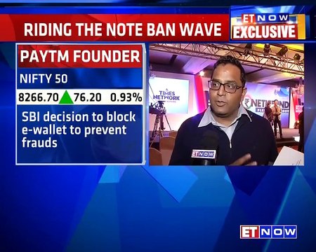 Riding The Note Ban Wave | Vijay Shekhar Sharma