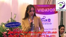 VTC14 đưa tin Hoa hậu Mai Phương Thúy tham gia Hội thảo chuyên đề Vidatox Plus