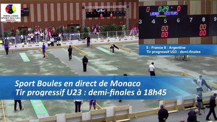 Demi-finales, tir progressif U23, France et Argentine, Mondial Jeunes, Monaco 2016